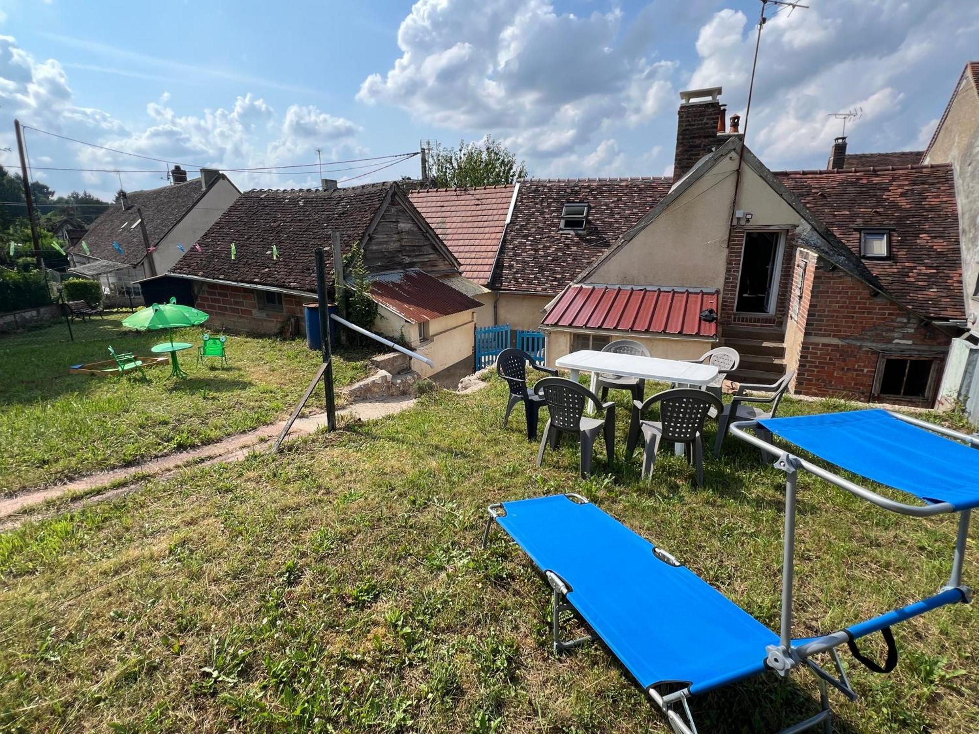 Le Campagnard Vintage Bourguignon Villa Saint-Privé Exteriör bild